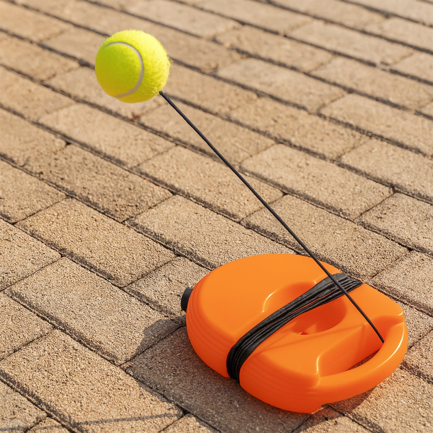 Tennis Trainer Rebound Ball with String, Convenient Tennis Training Gear, Tennis Practice Device Base for Kids Adults Tennis Trainer Rebound Ball with String, Convenient Tennis Training Gear, Tennis Practice Device Base for Kids Adults